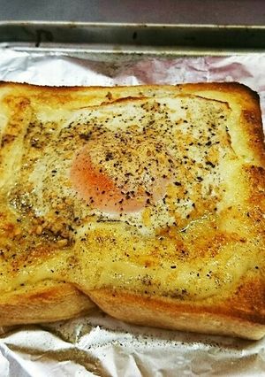 エッグマヨトースト-レシピのメイン写真