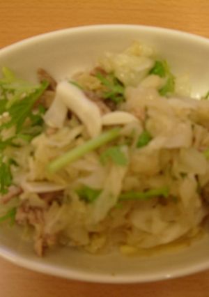 ルクルーゼでキャベツ＆豚バラ蒸し-レシピのメイン写真