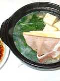 にんにくスープ・だしの簡単しゃぶしゃぶ鍋