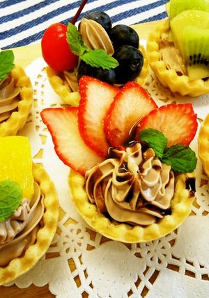 チョコフルーツタルト-レシピのメイン写真