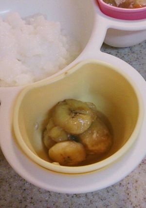 簡単もう１品離乳食★赤ちゃんバナナソテー-レシピのメイン写真