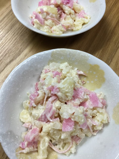 リメイク・大根の甘酢漬け入りポテトサラダ-レシピのメイン写真