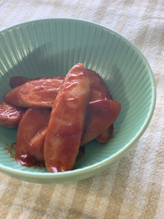 魚肉ソーセージケチャップ炒め☆簡単-レシピのメイン写真