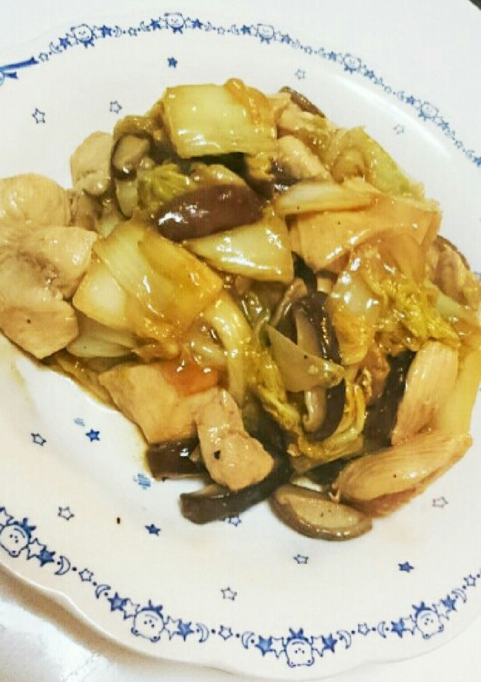鶏肉と白菜の中華炒め-レシピのメイン写真