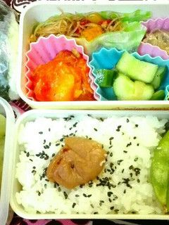 中学生女子 時短 簡単弁当 89-レシピのメイン写真