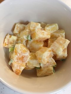 柿のマヨネーズサラダ-レシピのメイン写真
