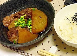 圧力鍋で簡単☆牛すじと大根の煮物-レシピのメイン写真