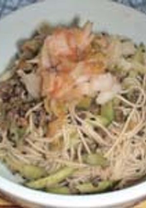 うま辛ピリっ☆真夏の冷麦ビビン麺-レシピのメイン写真