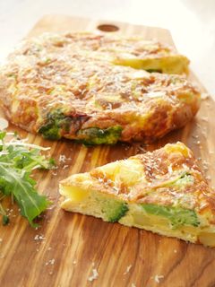 ブロッコリーのフリッタータ-レシピのメイン写真