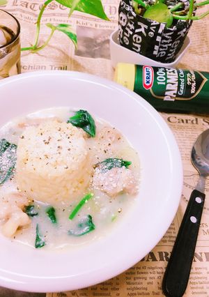 味噌炊きごはんにかけシチュー♡-レシピのメイン写真