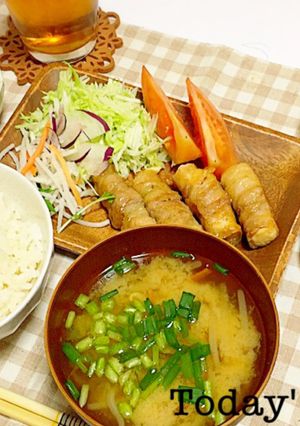 大葉が香るチーズと豆腐の肉巻き☆-レシピのメイン写真