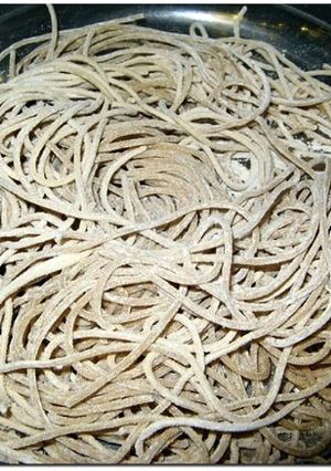 ヌードルメーカーdeそば麺作り~♪-レシピのメイン写真
