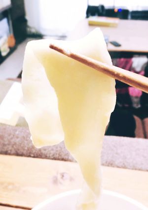 プリもち！大分名物団子汁の手延べ団子！-レシピのメイン写真