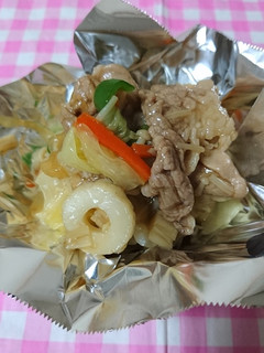 お弁当。八宝菜-レシピのメイン写真