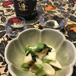日本酒に❤️南高梅とカブのあっさり和え