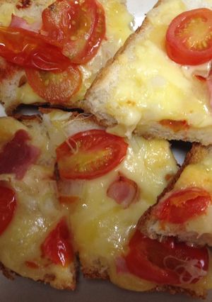 最短ピザトースト-レシピのメイン写真