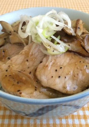 塩たれ豚丼-レシピのメイン写真