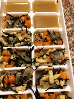 ひじきと高野豆腐の煮物 幼児/離乳食-レシピのメイン写真