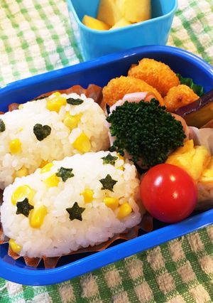簡単＊可愛いおにぎり弁当＊幼稚園-レシピのメイン写真