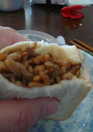 パリパリ焼きそばサンド-レシピのメイン写真