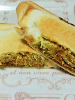 マヨカレーソース味のカツサンド-レシピのメイン写真