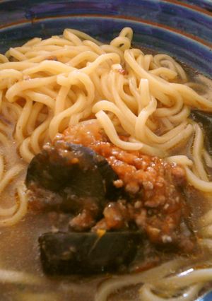茄子ラーメン-レシピのメイン写真