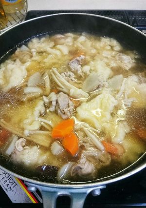 体ぽかぽか❤たっぷりすいとん-レシピのメイン写真