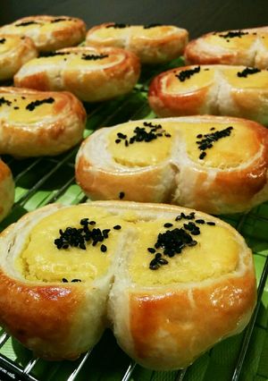 くるくる巻いたスイートポテトパイ♪-レシピのメイン写真