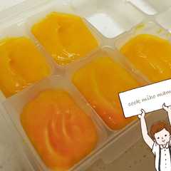 รูปของ 離乳食初期 ブレンダーでかぼちゃ