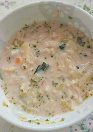 離乳食後期のトマトクリームパスタ-レシピのメイン写真