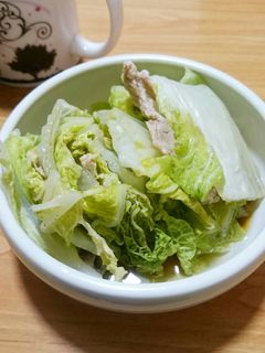 白菜と豚肉のミルフィーユ【レンジ圧力鍋】-レシピのメイン写真