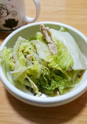 白菜と豚肉のミルフィーユ【レンジ圧力鍋】-レシピのメイン写真