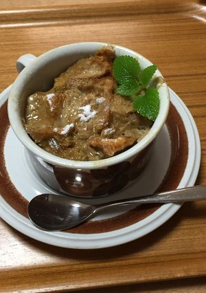ブレンディ香るレンジで簡単パンプディング-レシピのメイン写真