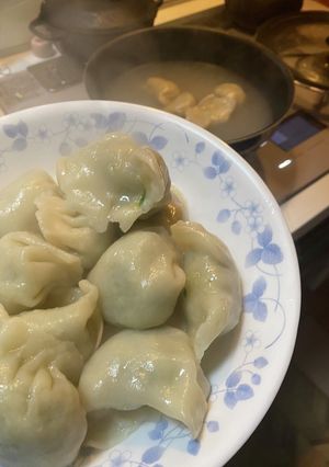皮もっちもち水餃子、焼き餃子♪-レシピのメイン写真