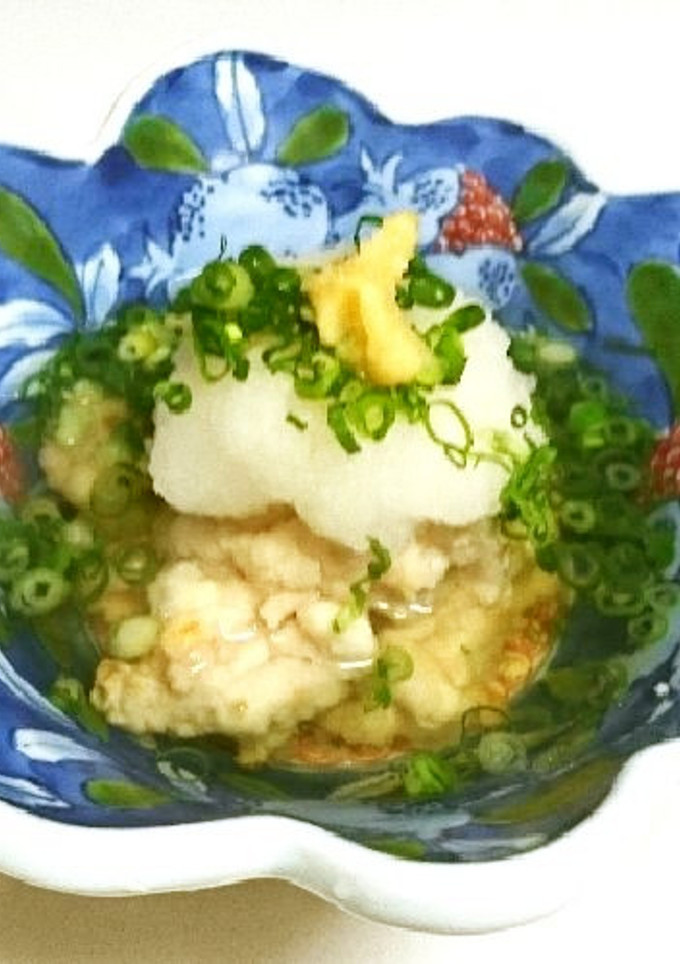 揚げずにオーブンで「鱈の白子の揚げ出し」-レシピのメイン写真