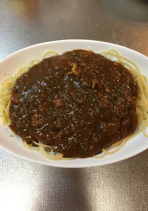 カレースパゲティー-レシピのメイン写真