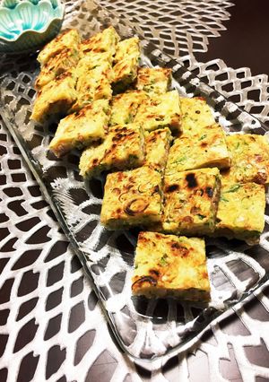 豚肉と青菜のチヂミ-レシピのメイン写真