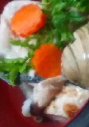 ダンナの釣り魚と　家庭菜園のお野菜鍋-レシピのメイン写真