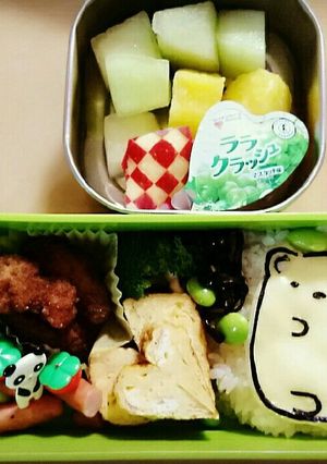 すみっコぐらし シロクマ キャラ弁-レシピのメイン写真