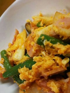 お弁当にも♪エリンギのオーロラ卵炒め-レシピのメイン写真