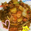 栃木名物 じゃがいも入り焼きそば