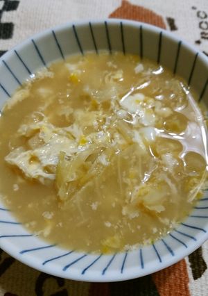 簡単中華卵とじスープ-レシピのメイン写真