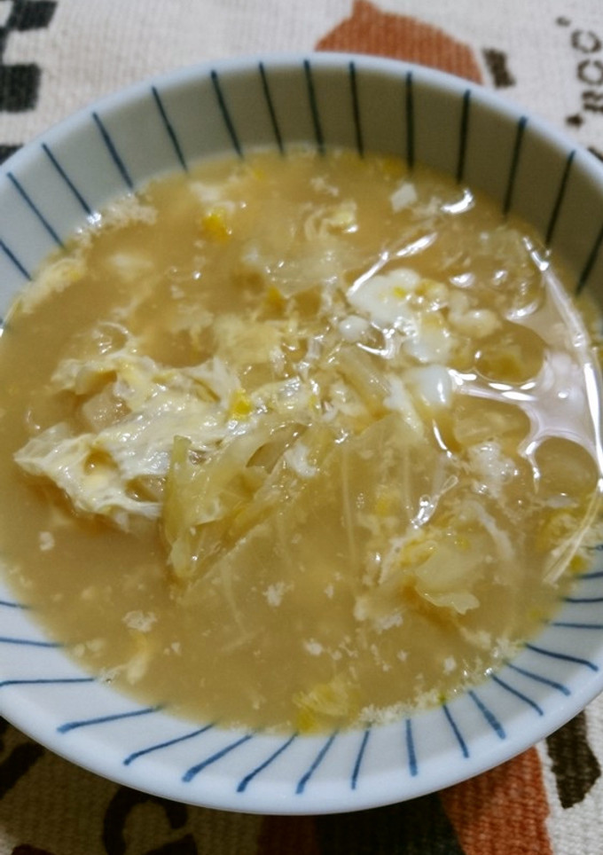 簡単中華卵とじスープ-レシピのメイン写真