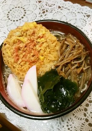 ヌードルメーカーdeきのこえび天そば♪-レシピのメイン写真