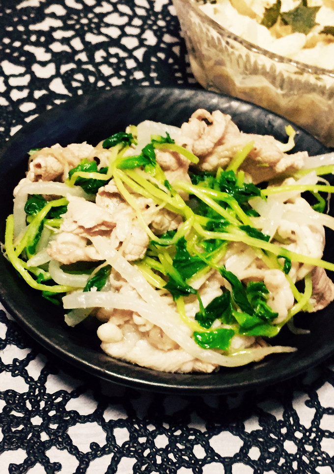 牛肉と豆苗もやしの作り置きサラダ-レシピのメイン写真