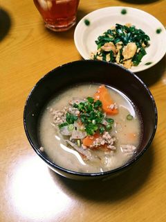豚挽き肉で楽チ~ンな豚汁-レシピのメイン写真