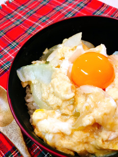 ひとり飯!簡単とろとろ親子丼-レシピのメイン写真