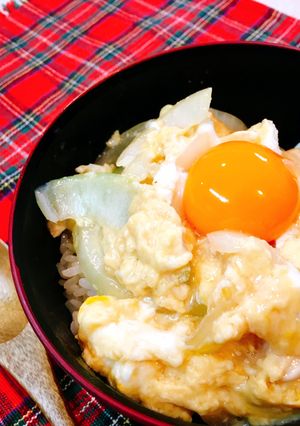 ひとり飯！簡単とろとろ親子丼-レシピのメイン写真