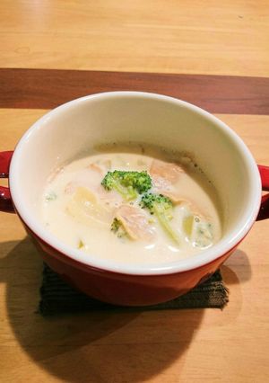 朝ご飯に♥ミルク味噌スープ-レシピのメイン写真
