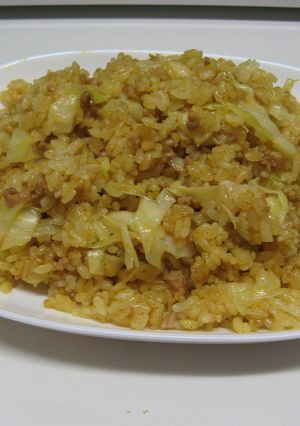 カレーチャーハン-レシピのメイン写真